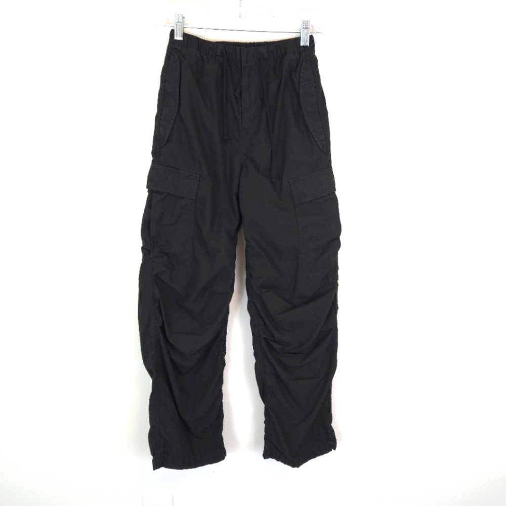 TNA Surplus Division Women's Black Baggy Cargo Pants